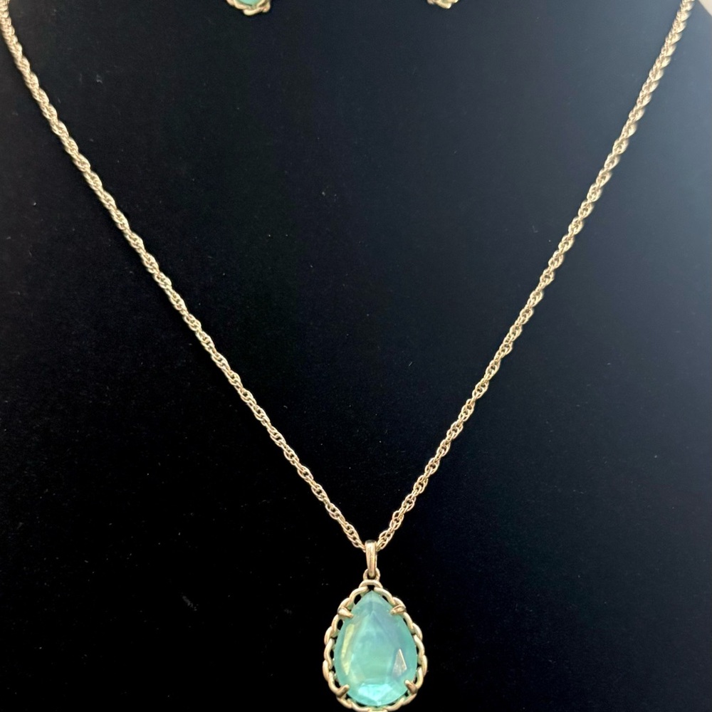 Kendra Scott necklace and Dani Figaro earrings